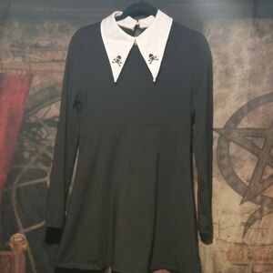 SHEIN Black Garment with White Label